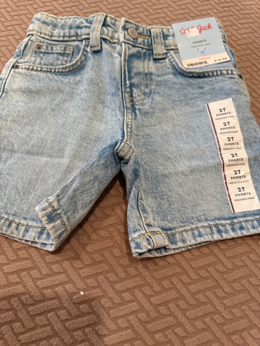 Cat & Jack Light Blue Denim Shorts for Kids